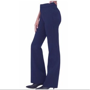 NEW Itsu Trousers navy blue mid-rise trousers Size 4